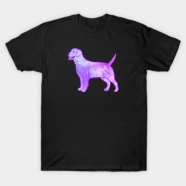 Galaxy Dog T-Shirt by Kelly Louise Art